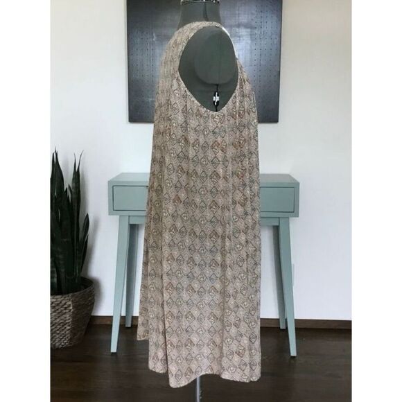 NEW SUNNER Anthropologie Women’s Small Florid Diamonds Dress - Picture 6 of 8
